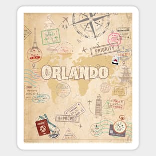 Walking around the world and discovering Orlando Magnet